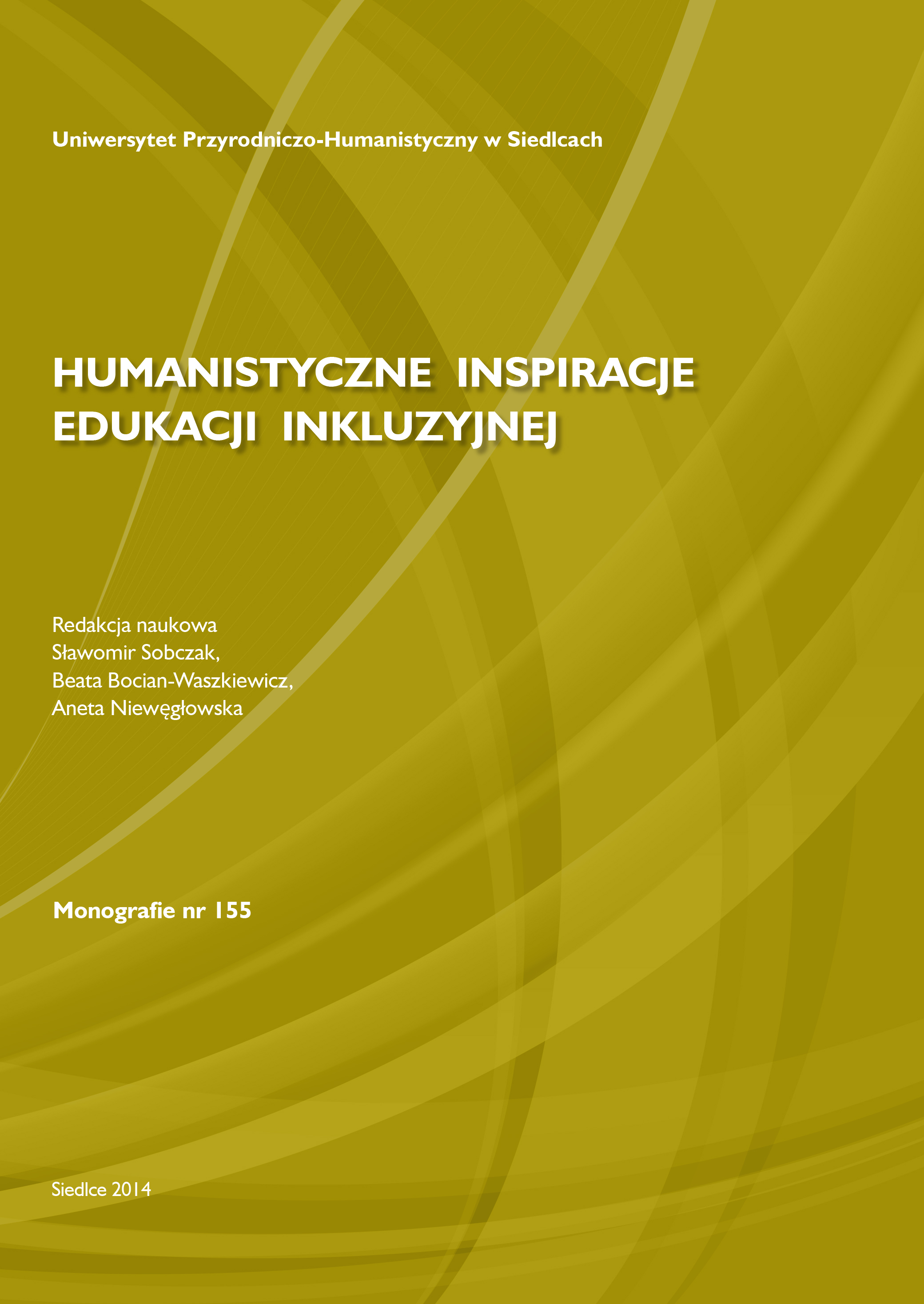 okładka książki Humanistyczne inspiracje edukacji inkluzyjnej